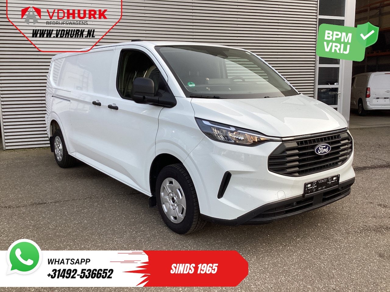 Ford Transit Custom - 320 2.0 TDCI 135 pk L2 Trend 2.8t Trekverm./ Carplay/ Climate/ Cruise/ Camera/ PDC - AutoWereld.nl