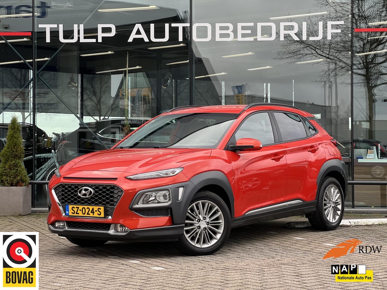 Hyundai Kona - 1.0T Fashion Airco Cruise Mooie staat! NAP - AutoWereld.nl