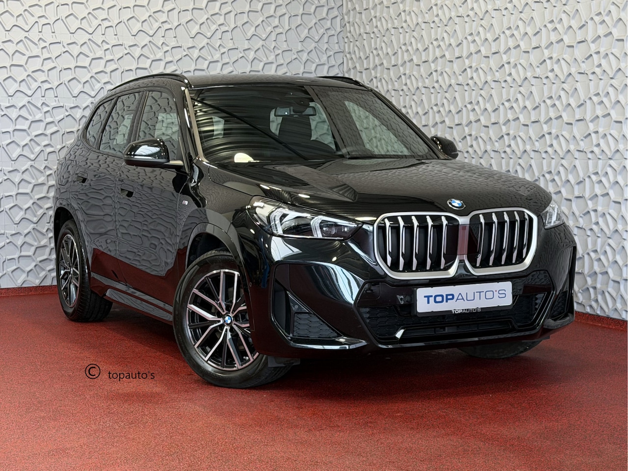 BMW X1 - SDRIVE M-PAKKET ZWARTE SIERLIJSTEN NAVI LED ELEK.KLEP ADAP.CRUISE LEER/ALCANTARA CAMERA M- - AutoWereld.nl