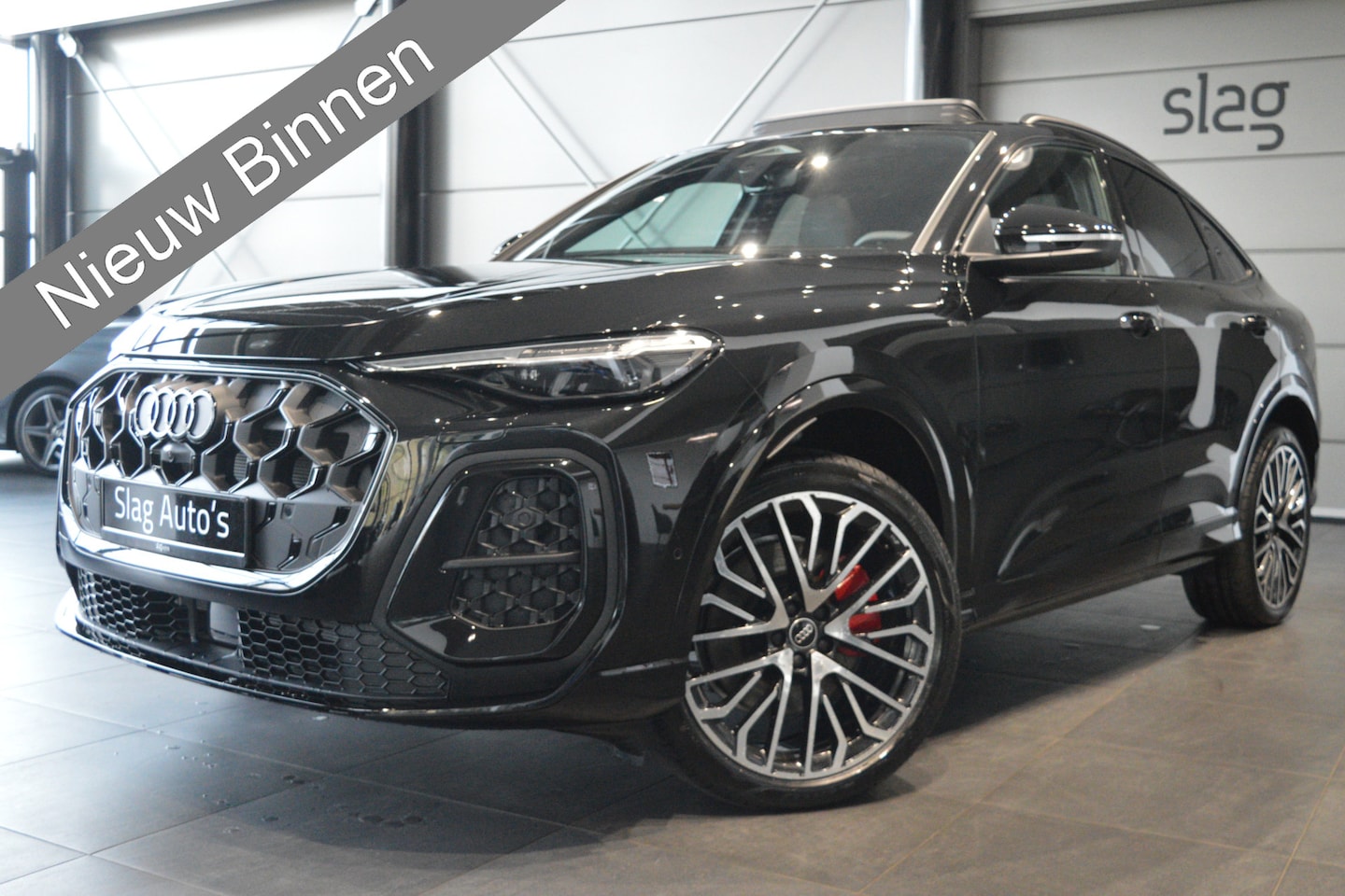 Audi Q5 Sportback - 2.0 TFSI e-hybrid quattro S edition leer pano trekhaak 21 inch !! - AutoWereld.nl