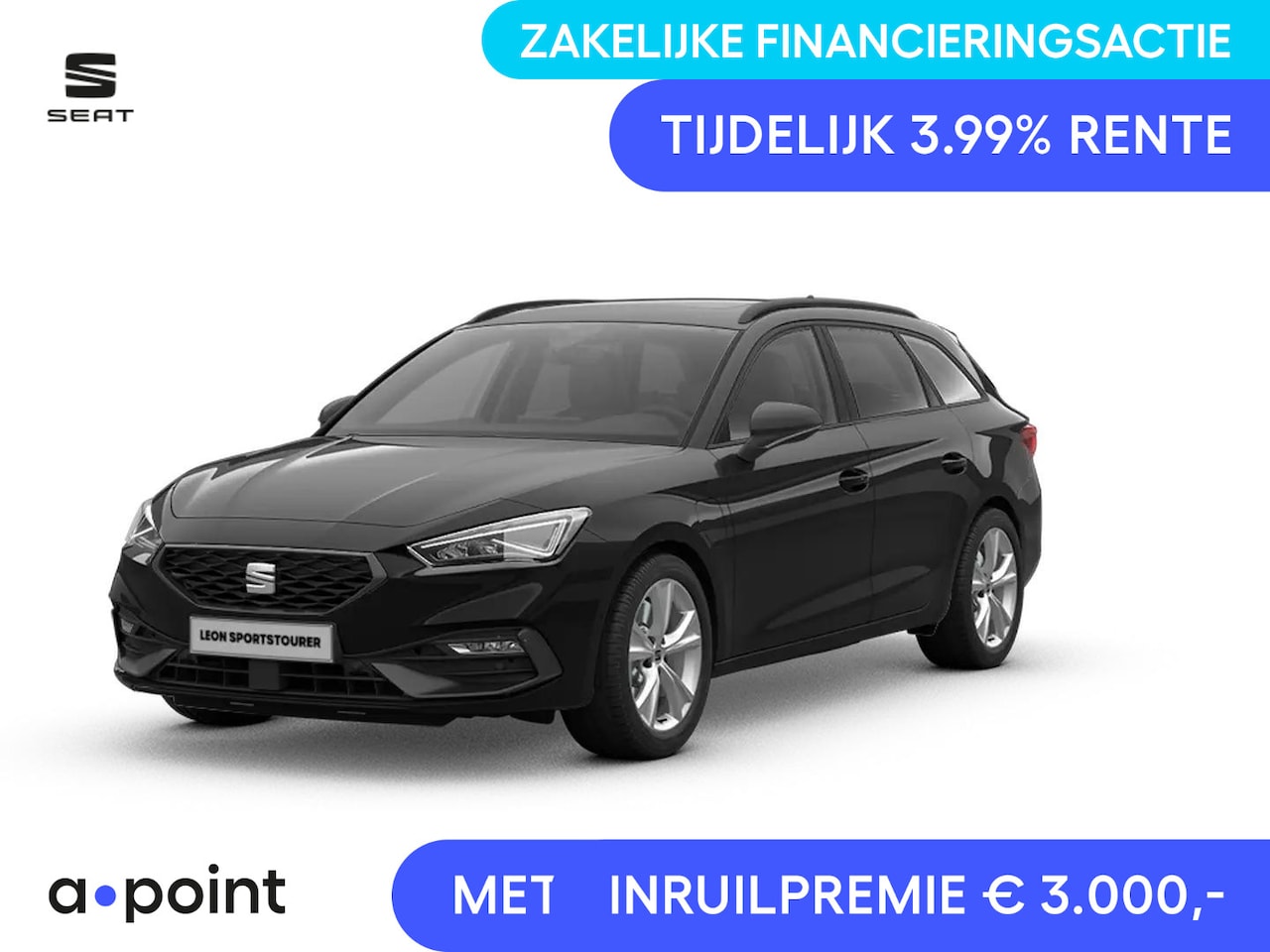 SEAT Leon Sportstourer - 1.5 TSI e-Hybrid FR Business | Safe & Driving Pack - AutoWereld.nl