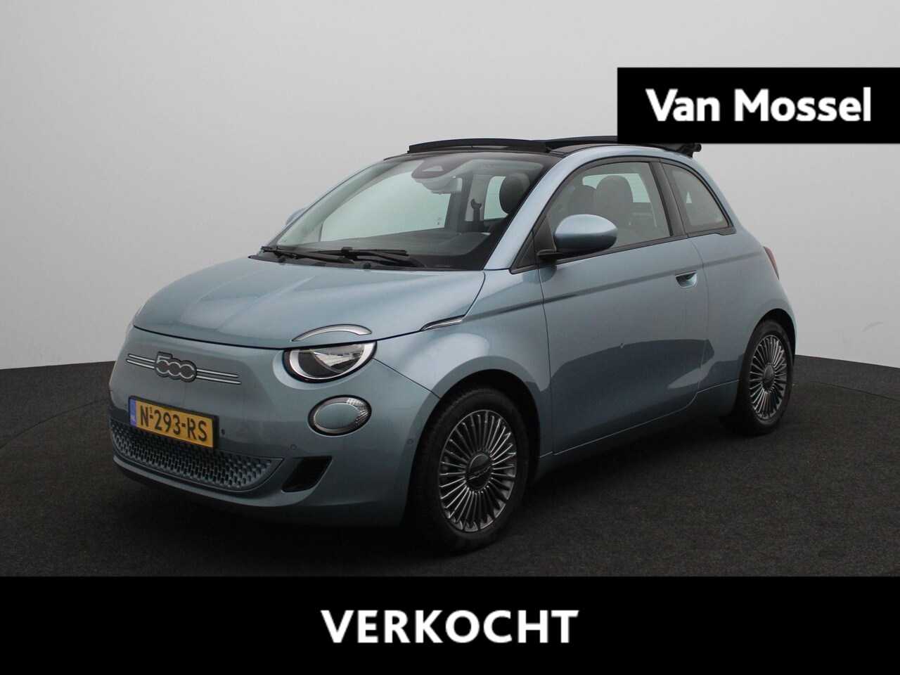 Fiat 500 C - Icon 42 kWh | Camera | Navigatie | - AutoWereld.nl