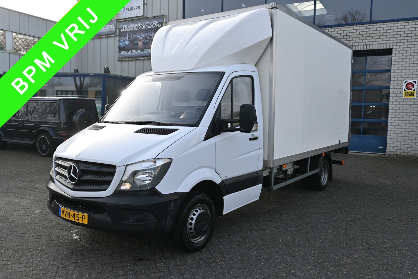 Mercedes-Benz Sprinter - 514 CDI Bakwagen met klep Euro 6 Dhollandia laadklep, Trekhaak - AutoWereld.nl