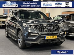 Ford Explorer - 3.0 V6 EcoBoost PHEV ST-Line 457PK AWD | 7-Persoons | Trekhaak | Panodak | Sidebars