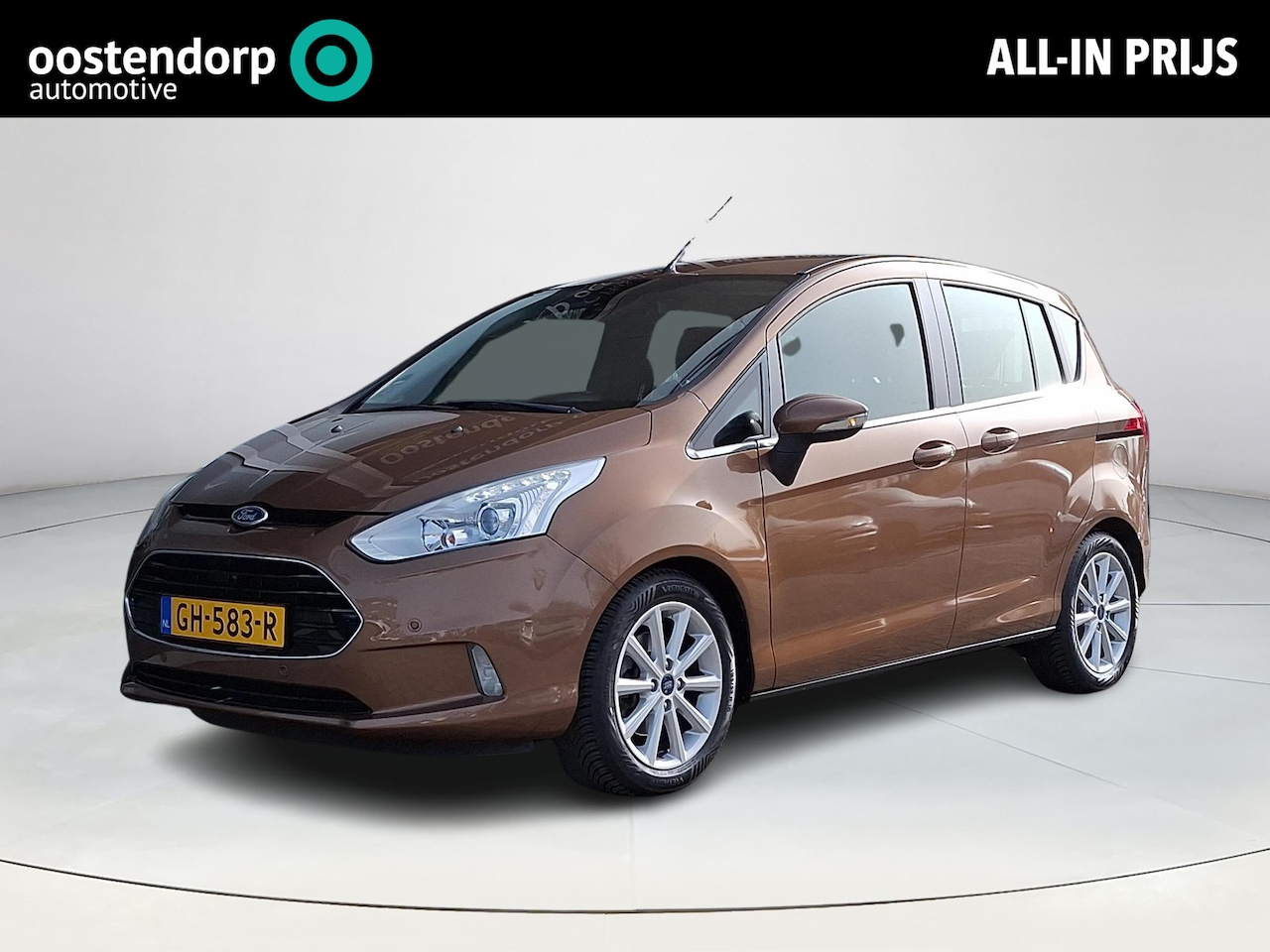 Ford B-Max - 1.0 EcoBoost Titanium | Achteruitrijcamera | Telefoonvoorbereiding | Climate control | Cru - AutoWereld.nl