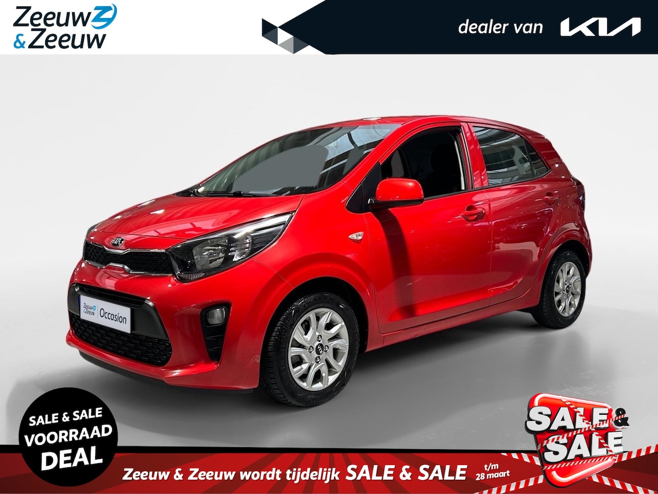 Kia Picanto - 1.0 CVVT ComfortPlusLine Navigator | All-Seasonbanden | Apple Carplay / Android Auto | Nav - AutoWereld.nl