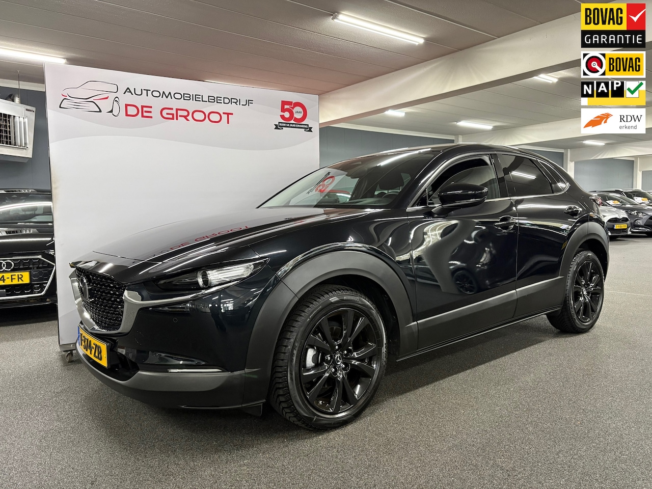 Mazda CX-30 - 2.0 e-SkyActiv-X M Hybrid Homura/ Nederlandse auto/ Automaat/ Achteruitrijcamera/ Parkeers - AutoWereld.nl