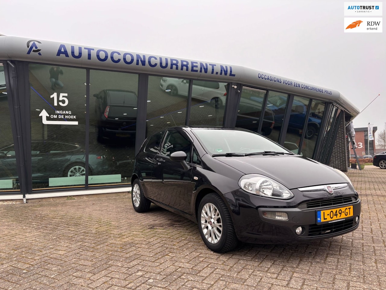 Fiat Punto Evo - 1.4 Business 1.4 Business, Nieuwe APK, Airco, Inruil mogelijk. - AutoWereld.nl