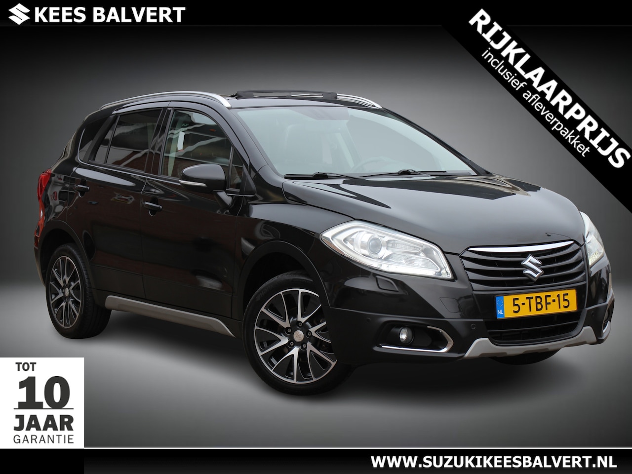 Suzuki SX4 S-Cross - 1.6 High Executive AllGrip | Opendak | Leer | Clima | Navi | Keyless | - AutoWereld.nl