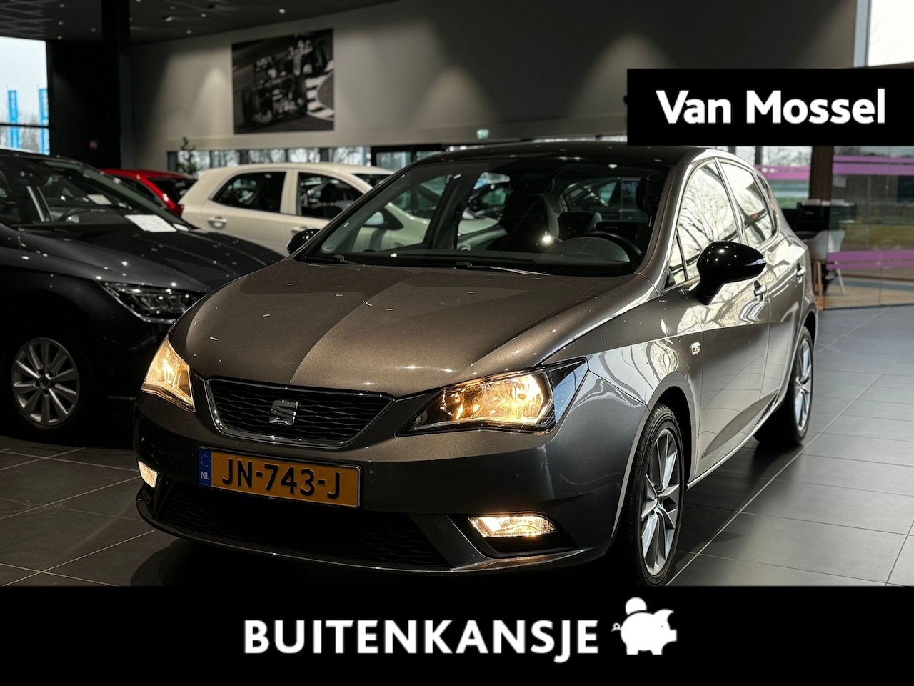 SEAT Ibiza - 1.0 EcoTSI Style Connect | Apple CarPlay | Navigatie | Cruise Control | Airco | LED | 12 M - AutoWereld.nl