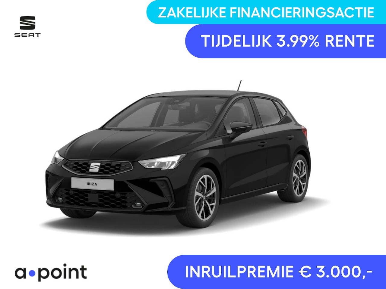 SEAT Ibiza - 1.0 EcoTSI Style Business Connect | DSG Automaat | Velgen 'Dynamic Machined' 17 inch licht - AutoWereld.nl