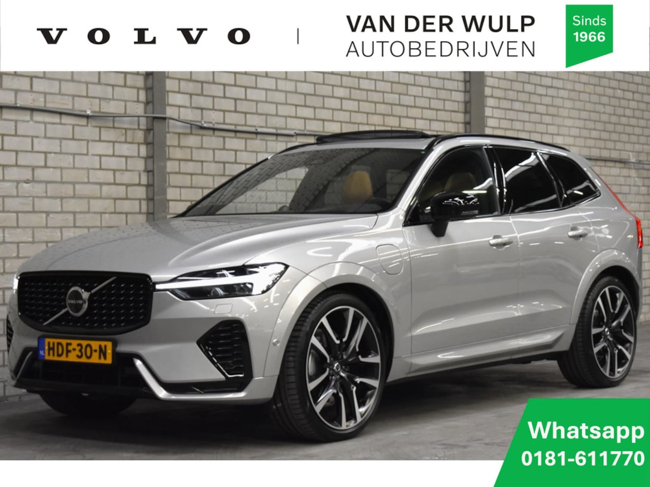 Volvo XC60 - T8 455pk AWD Ultra Dark | 22'' | Luchtvering | Trekhaak | B&W - AutoWereld.nl
