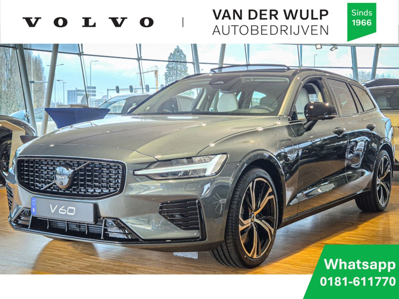 Volvo V60 - T8 455PK AWD Ultra Dark Performance Edition | B&W | 360 | Massag - AutoWereld.nl