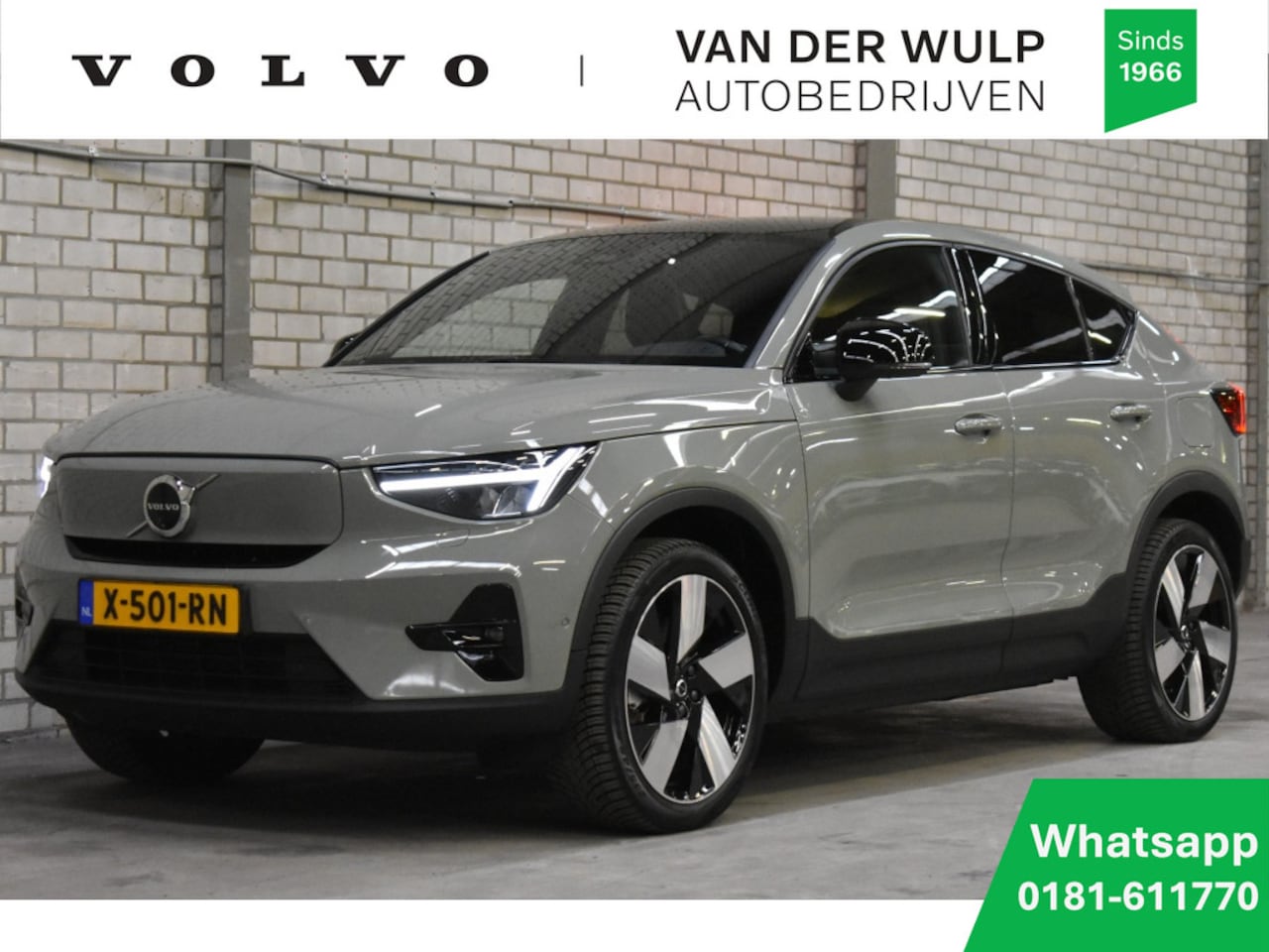 Volvo C40 - Extended Range Ultimate 82 kWh/252PK | Trekhaak | 20'' | Harman - AutoWereld.nl
