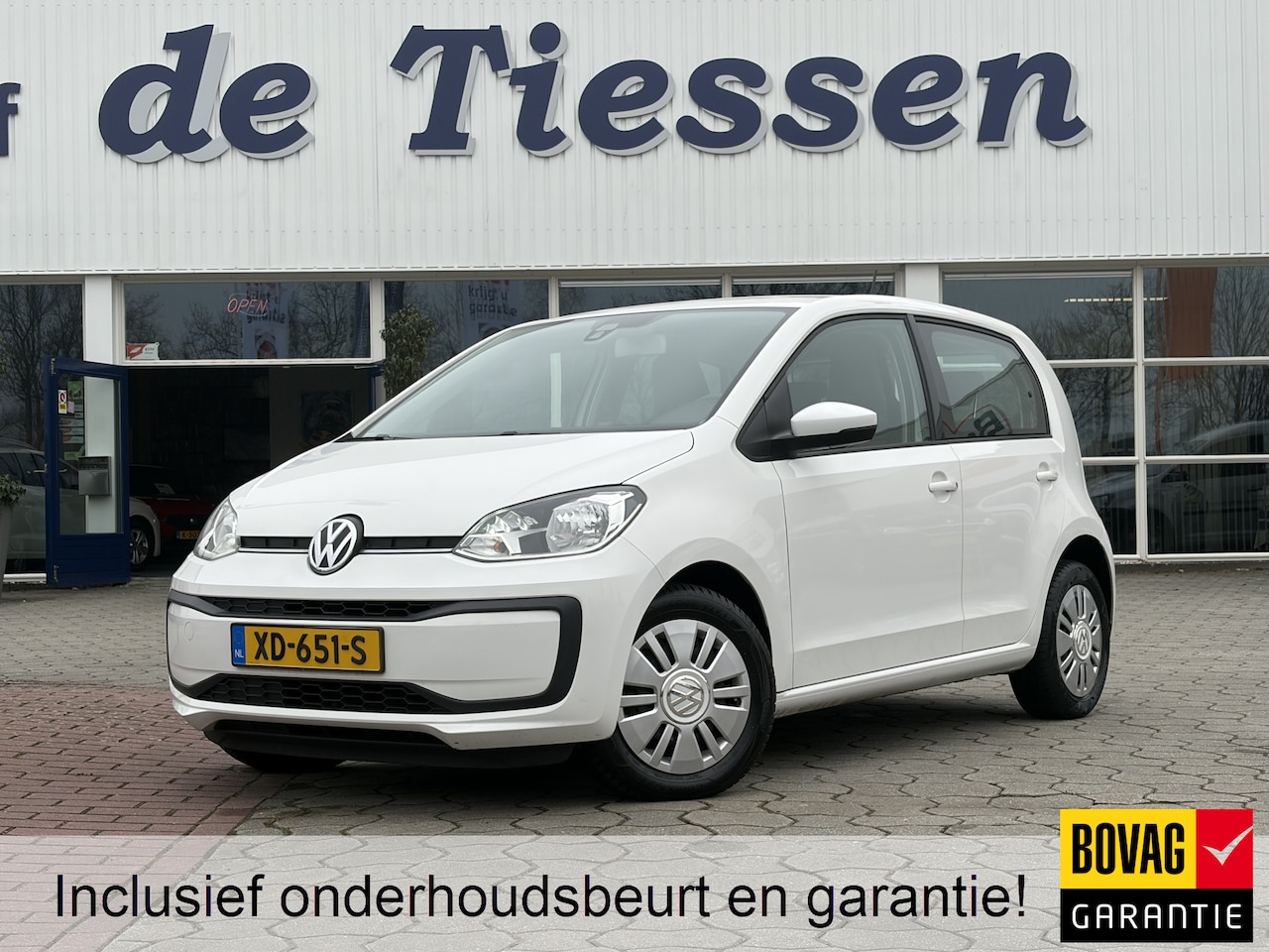 Volkswagen Up! - 1.0 BMT move up! Airco, DAB, 5-Deurs, Rijklaar met beurt & garantie! - AutoWereld.nl