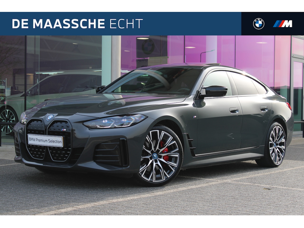 BMW i4 - M50 High Executive / Schuif-kanteldak / Trekhaak / Laserlight / M Sportstoelen / Adaptief - AutoWereld.nl