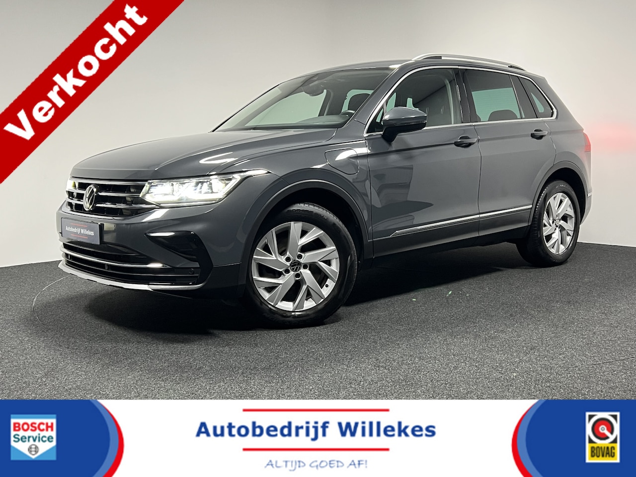 Volkswagen Tiguan - 1.4 TSI eHybrid Elegance | NAVI | TREKHAAK | STOELVERWARMING | ACC | - AutoWereld.nl