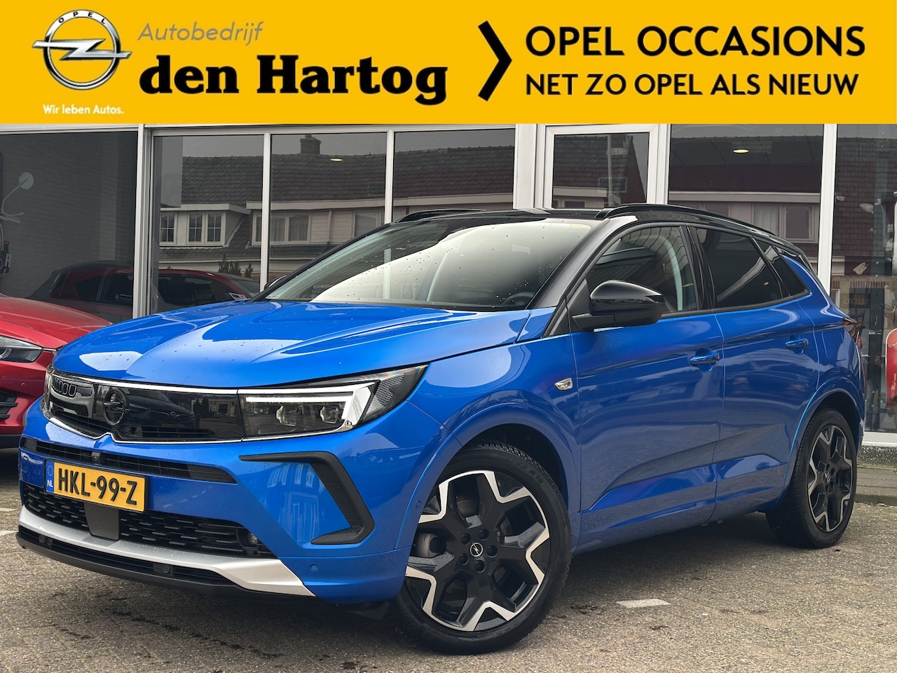 Opel Grandland - 1.6 Turbo Plug-In Hybrid Ultimate 225PK Leder/Memory stoel/Night Vision/19" LM velgen - AutoWereld.nl