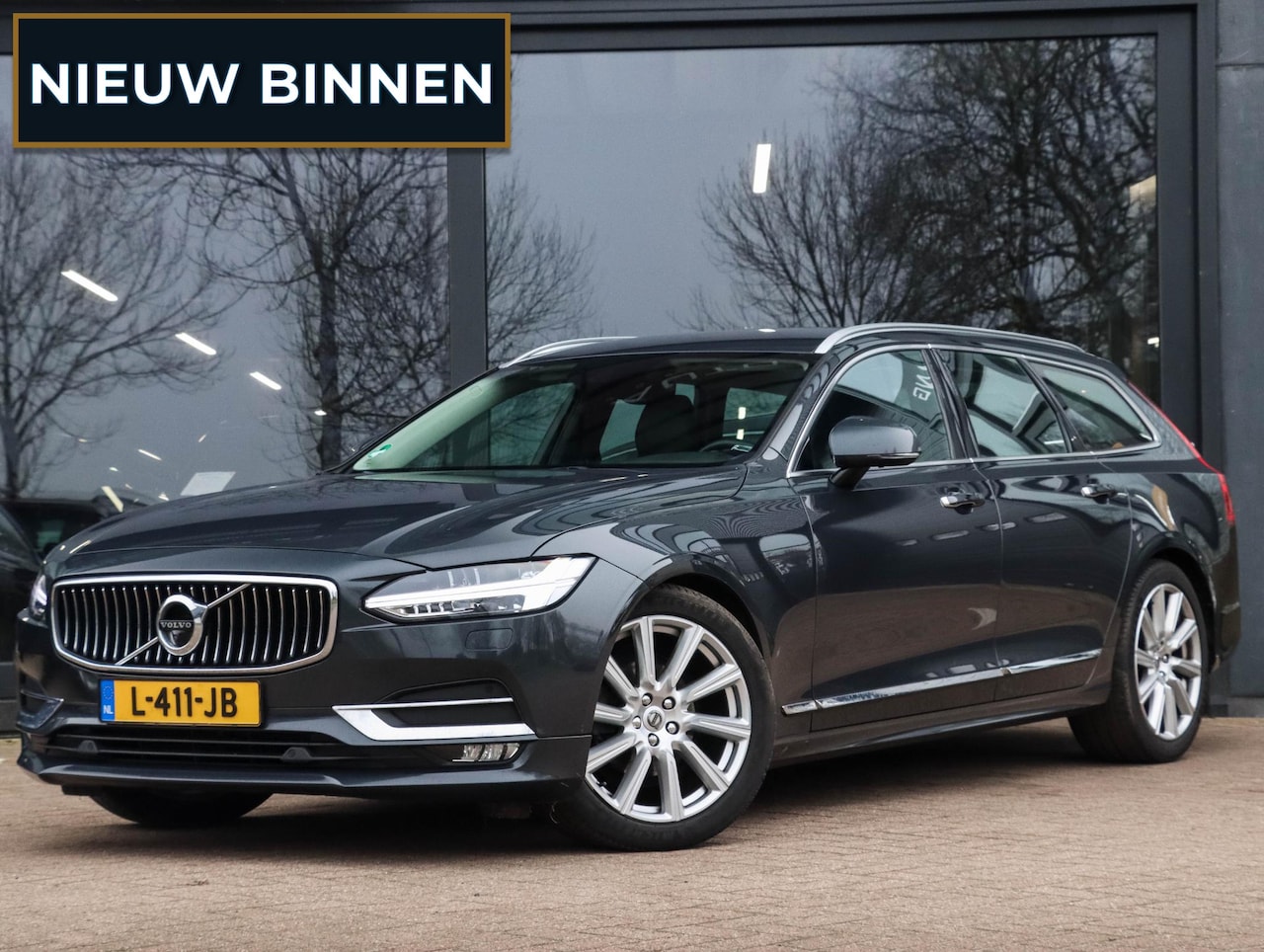 Volvo V90 - 2.0 D4 Inscription 360 Cam Harman Kardon Trekhaak Dealeronderhouden - AutoWereld.nl