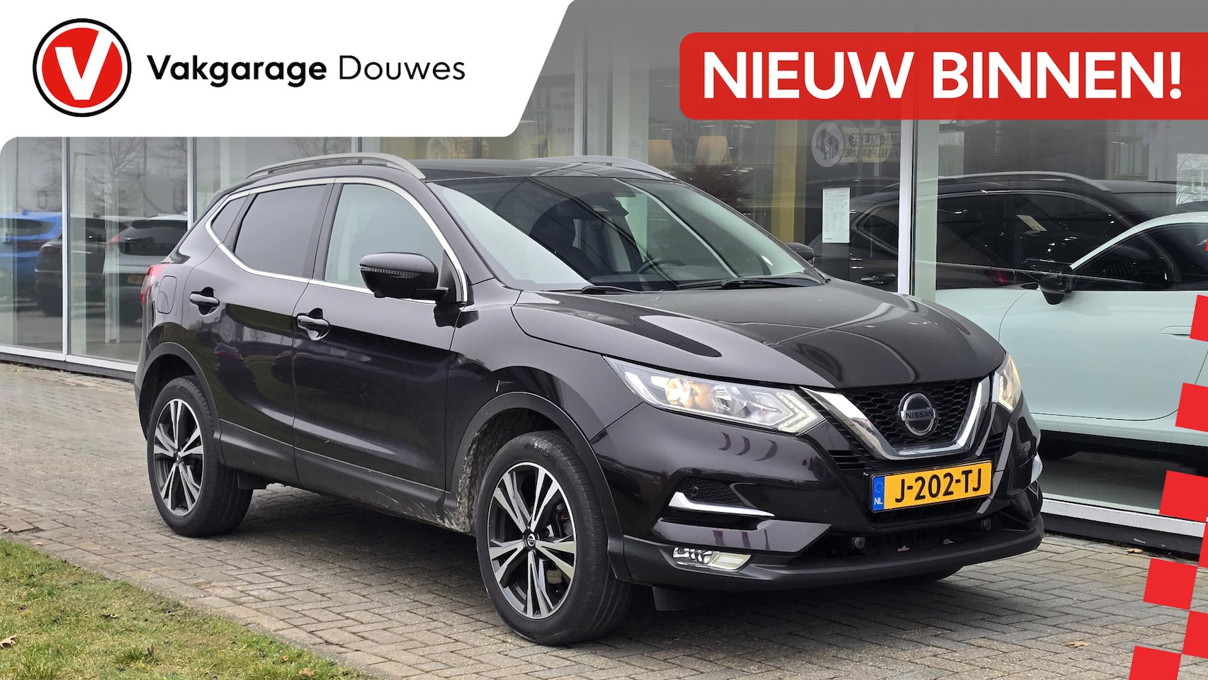 Nissan Qashqai - 1.3 DIG-T N-Connecta | Pano | Carplay | 360° camera | PDC | Cruise - AutoWereld.nl