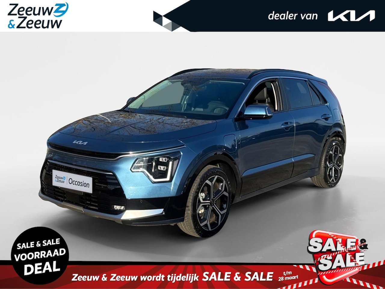 Kia Niro - 1.6 GDi PHEV ExecutiveLine | Navi | Clima | Camera | Adaptive Cruise Control | Stoel-/Stuu - AutoWereld.nl