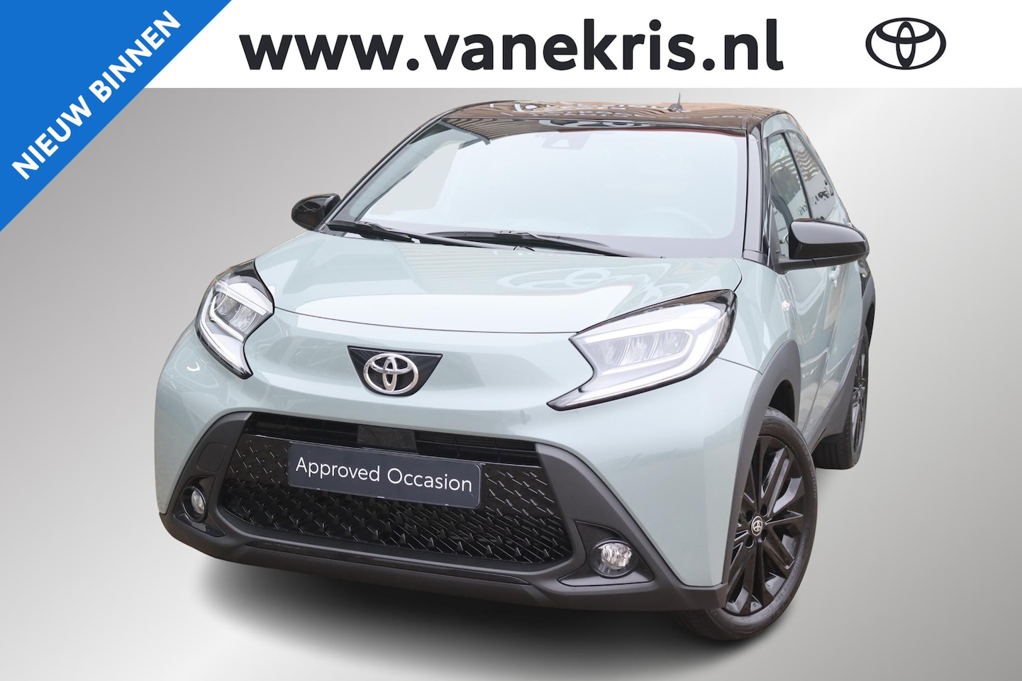 Toyota Aygo X - 1.0 VVT-i Pulse, Zwarte velgen 18 inch - AutoWereld.nl