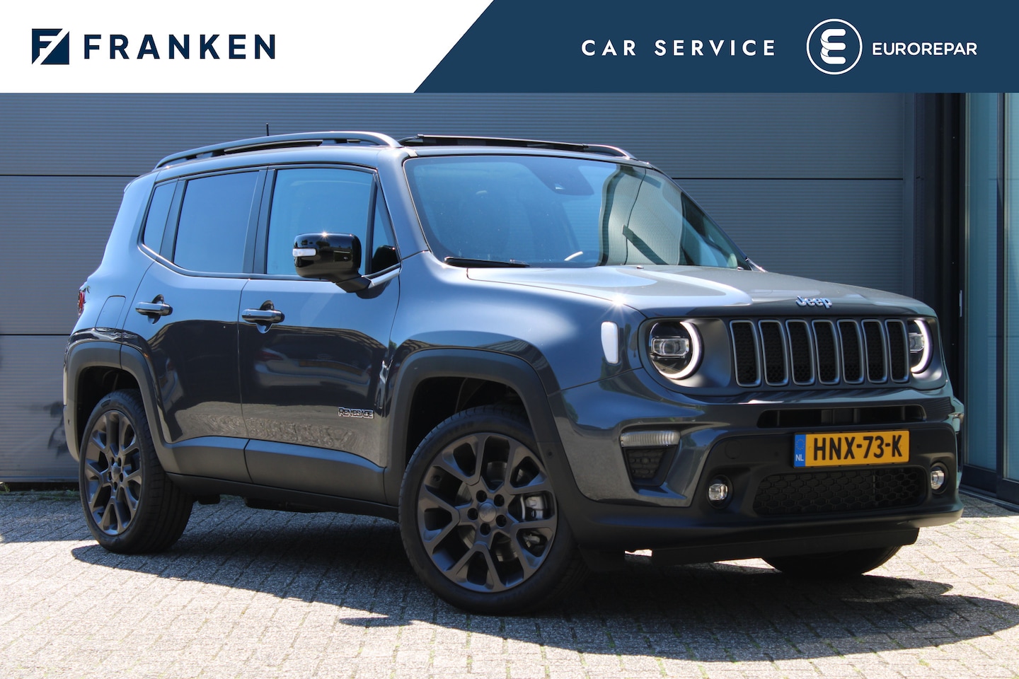 Jeep Renegade - 4xe 190 Plug-in Hybrid S | Panoramadak | Leder | Led | Camera | Parkeer assistent - AutoWereld.nl