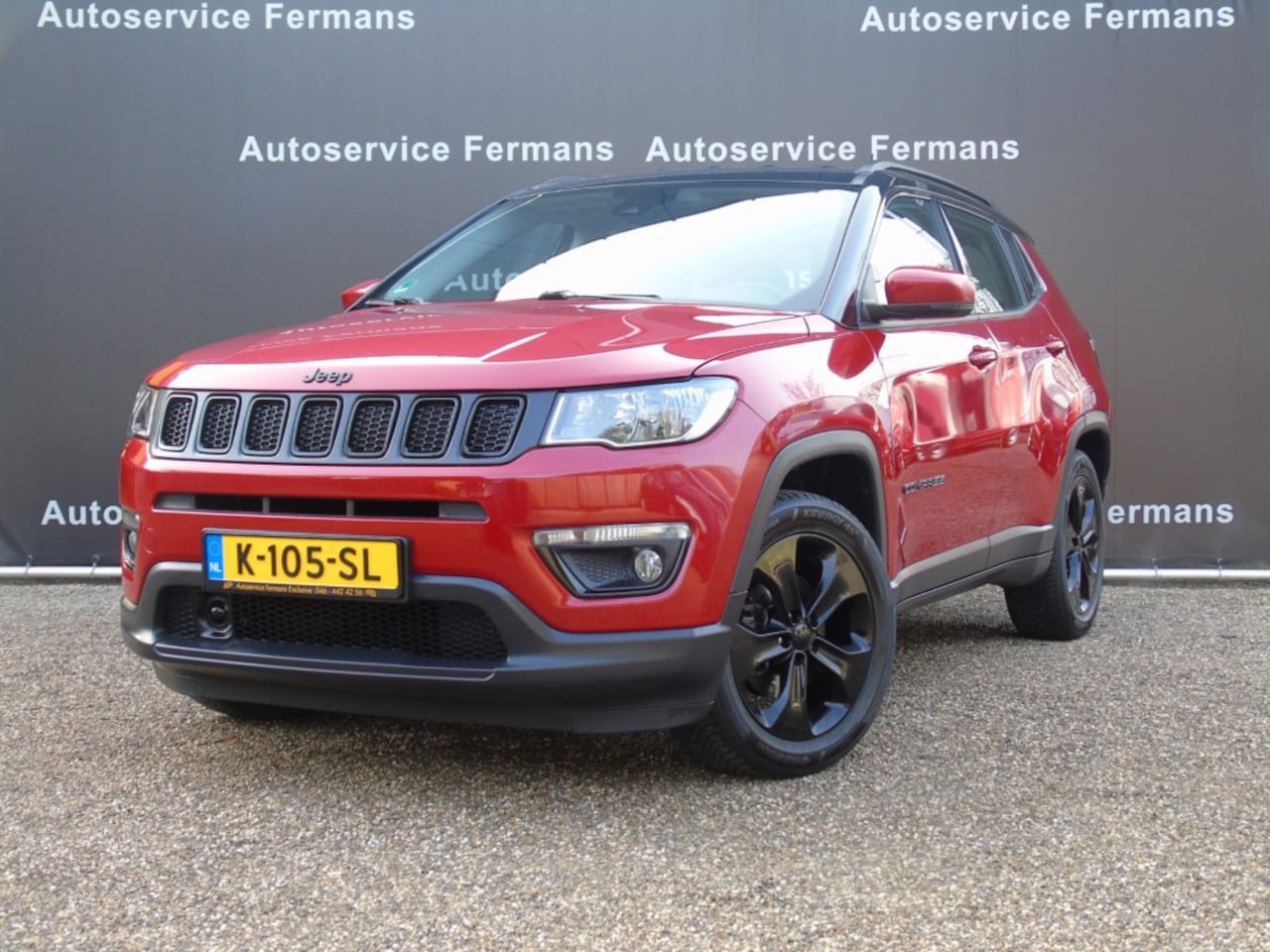 Jeep Compass - 1.4T Multiair Night Eagle - 2019 - 63DKM - Camera - Trekhaak - AutoWereld.nl