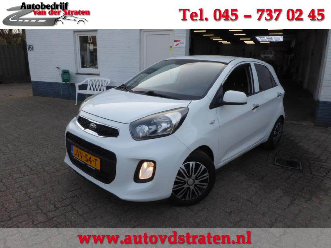 Kia Picanto - 1.2 CVVT DYNAMICLINE/ECC/ 4Cilinder/Strakke Auto!!! - AutoWereld.nl