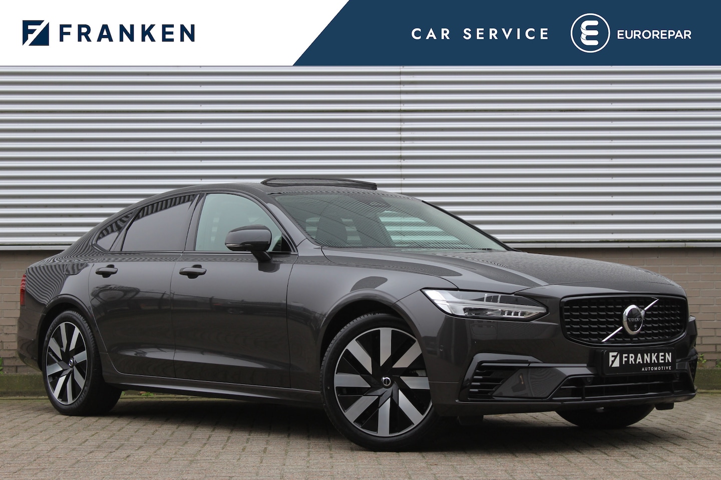 Volvo S90 - 2.0 T8 AWD Ultimate Dark | Panoramadak | H&K | Leder | Pilot Assist | BLIS | Winterpack - AutoWereld.nl