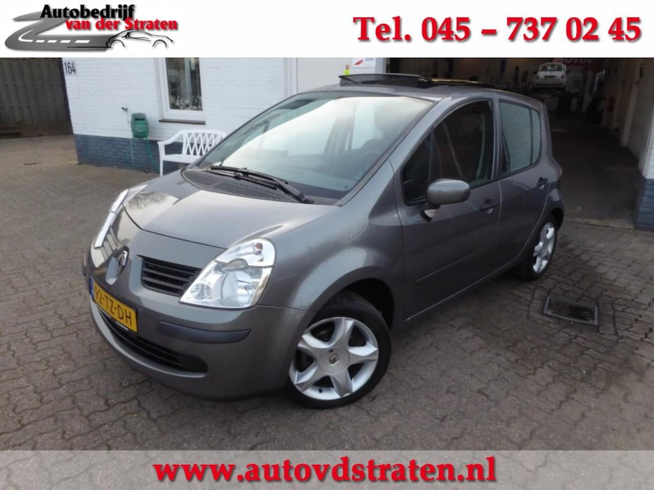 Renault Modus - 1.6-16V AIR/Pano schuifdak/Hoge zit/AUTOMAAT!!!! - AutoWereld.nl