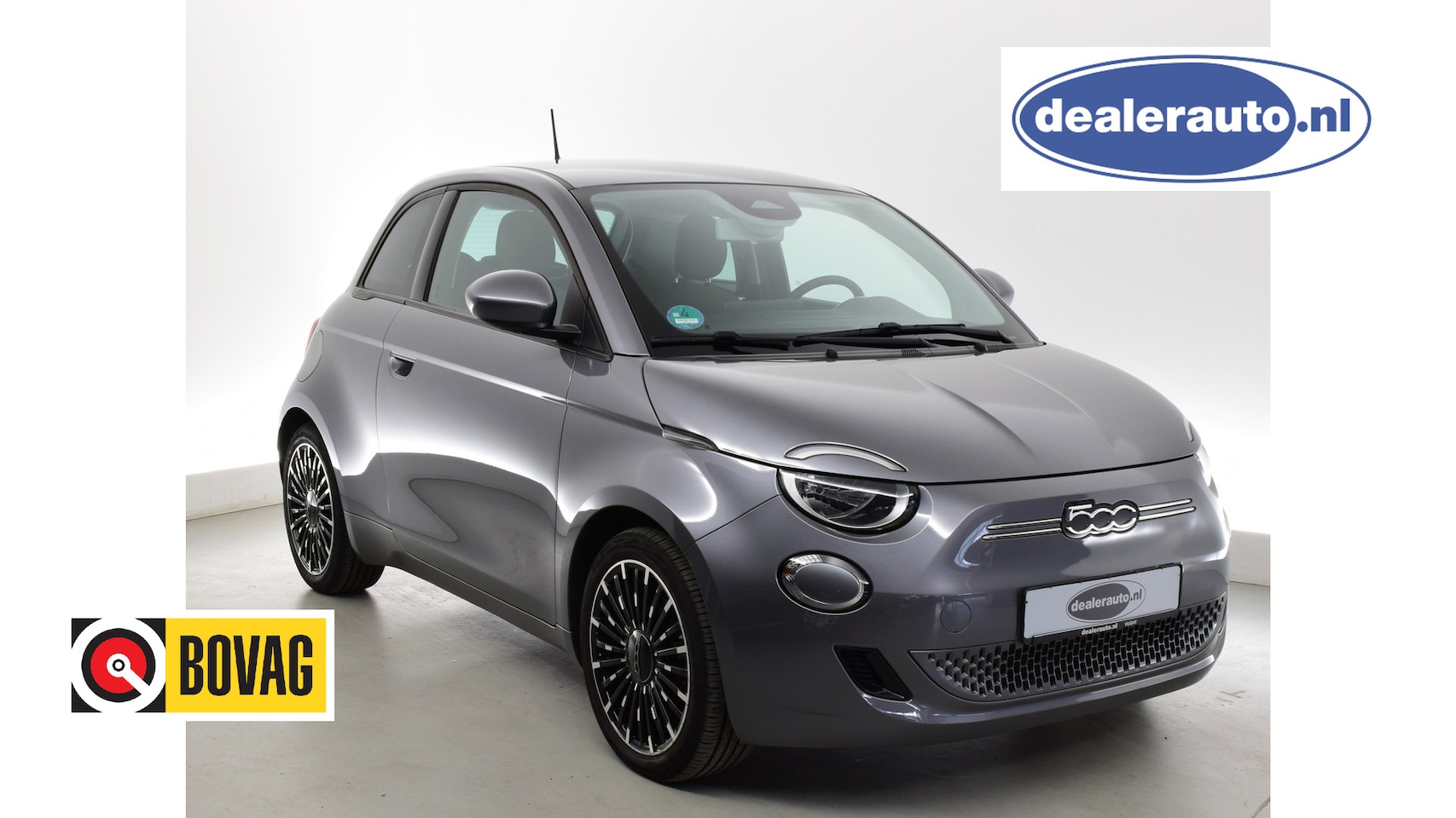 Fiat 500 - Icon 42 kWh Long Range keyless entry, tr contr, cruise c, airco, verkeersbord herk, multym - AutoWereld.nl