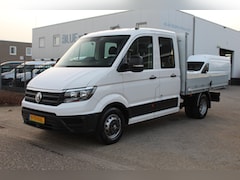 Volkswagen Crafter - 50 2.0 TDI 130KW Euro6 L3 Dubbele Cabine Pick-up ✓ open laadbak ✓ 3500KG trekhaak