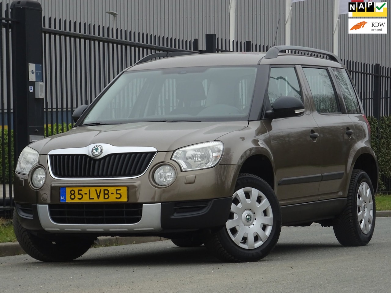 Skoda Yeti - 1.2 TSI Active Plus NAP/AIRCO/CRUISE/APK 03-2027 - AutoWereld.nl