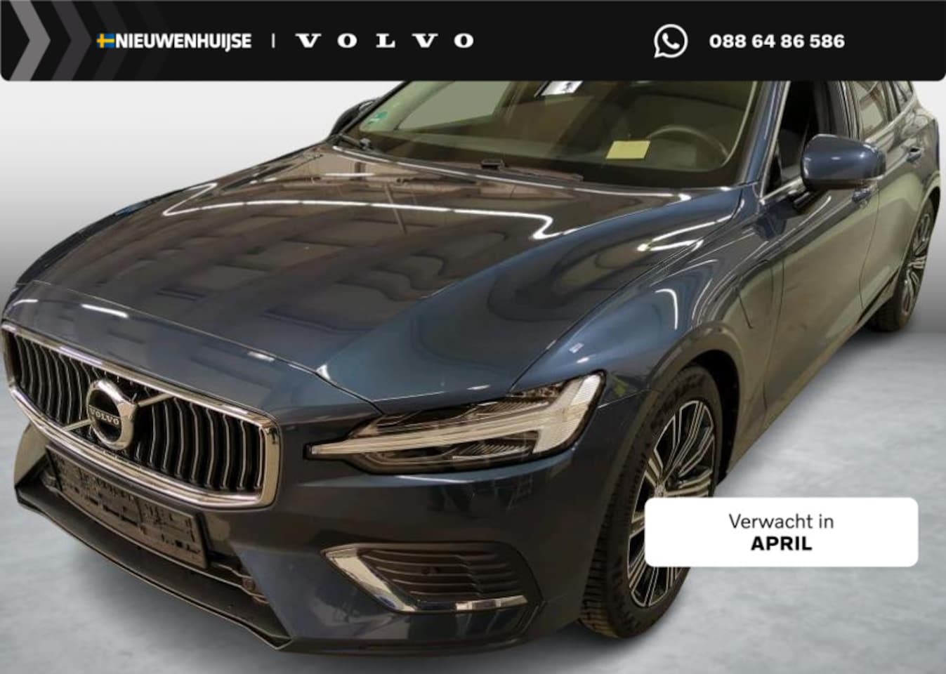 Volvo V60 - Plug-in Hybrid T6 AWD Inscription Expression | Trekhaak | FOUR-C adaptieve dempers | Adapt - AutoWereld.nl