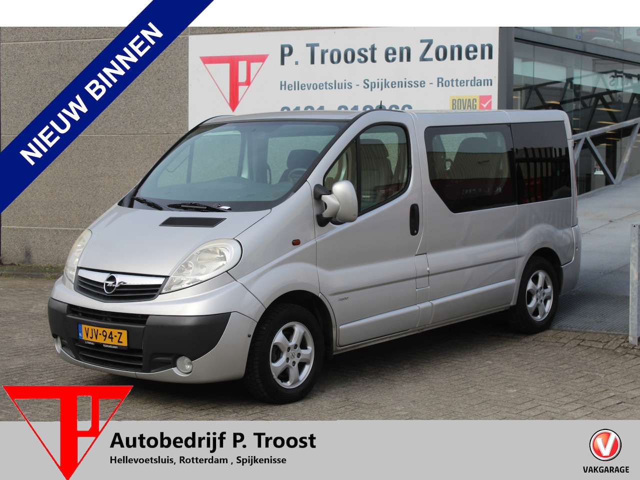 Opel Vivaro - 2.0 CDTI L1H1 Rolstoelvervoer/Automaat/Airco/Elektrisch verstelbare bestuurders stoel - AutoWereld.nl