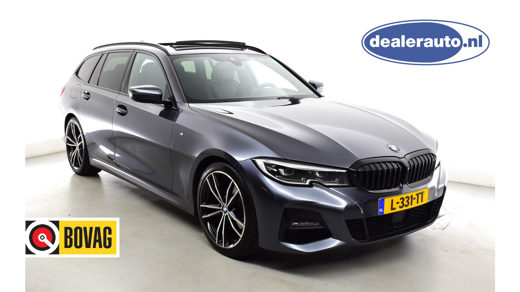 BMW 3-serie Touring - 320d High Exec./ M-Sport pakket-ACC- EXPORT =19.900 INCL ,NL = 22.800,= Panoramadak, 19" A - AutoWereld.nl