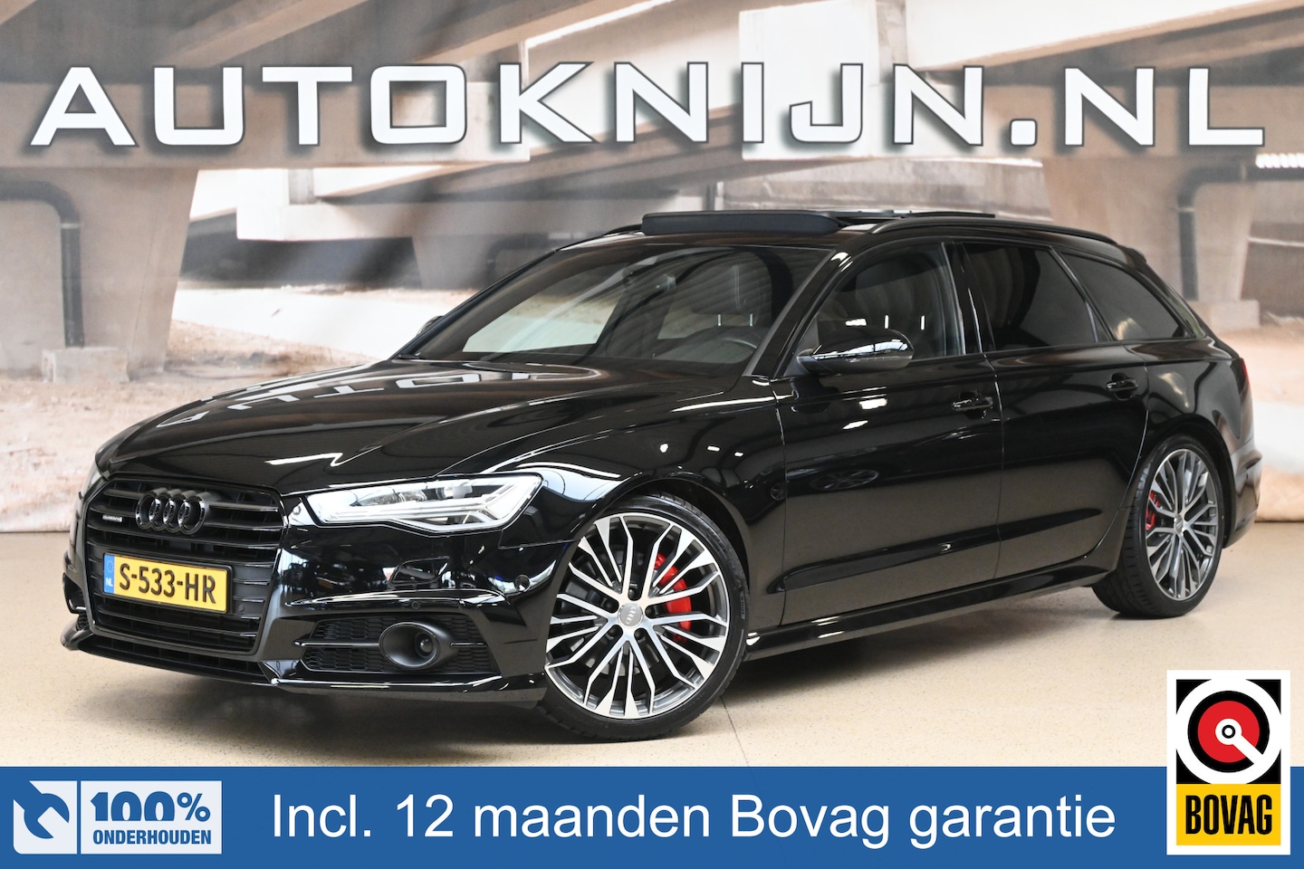 Audi A6 Avant - 2.0 TFSI 252pk quattro Advance Sport | ACC | Camera | Pano | Trekhaak | 100% (Dealer) onde - AutoWereld.nl