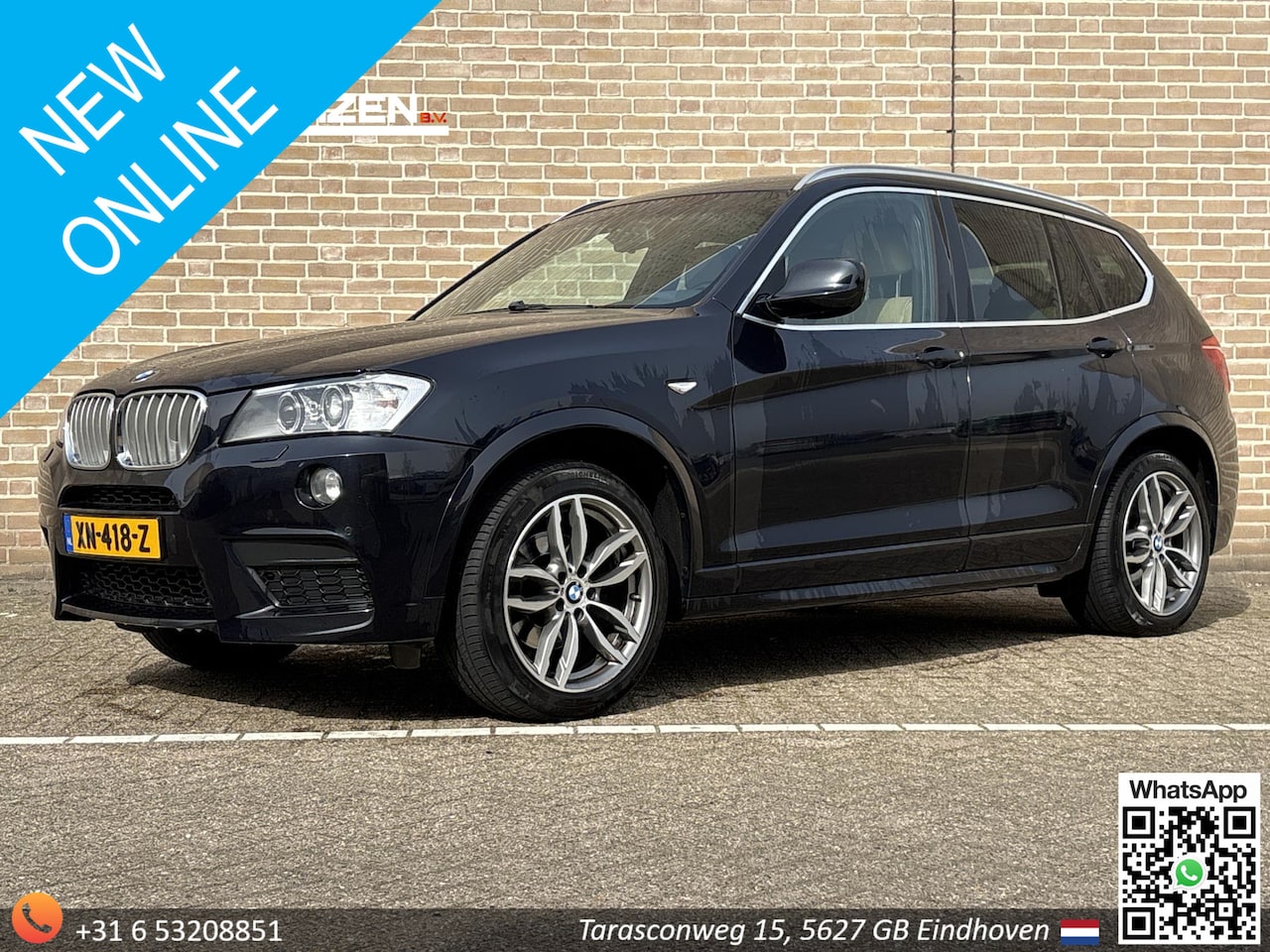 BMW X3 - xDrive30d High Executive | Leder | Climate | Cruise | Navi | PDC | APK 02-2027 | - AutoWereld.nl