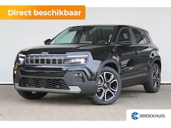 Jeep Avenger - Summit | 8 jaar garantie | Warmtepomp | Panoramadak | Winter pack | Keyless | Navigatie |