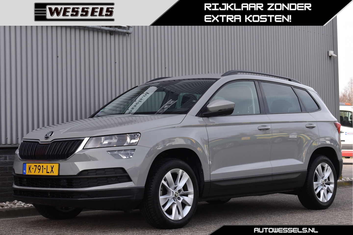 Skoda Karoq - 1.0 TSI Business Edition Cruise, Navi, Carplay, DAB, PDC - AutoWereld.nl