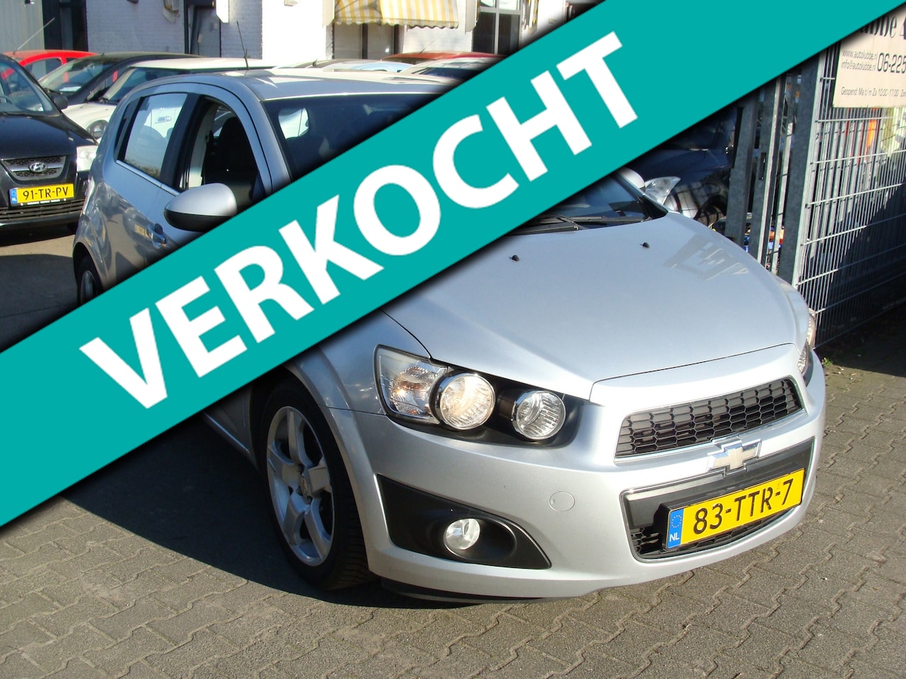 Chevrolet Aveo - 1.4 LTZ st bekr 5drs airco elek pak nap apk - AutoWereld.nl