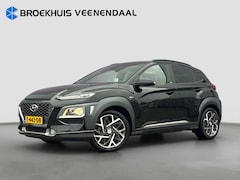 Hyundai Kona - 1.6 GDI HEV | Leder | Trekhaak | HUD | BLIS | Navigatie | Achteruitrijcamera | Airco | App