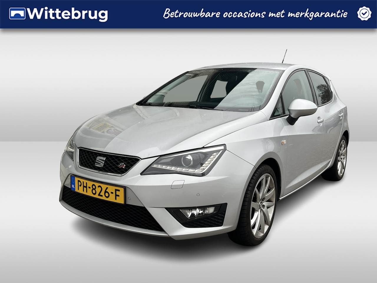 SEAT Ibiza - 1.0 EcoTSI FR Connect / CRUISE/ FULL LINK/ XENON/ PARKEERSENSOREN V+A/ STOELVERWARMING/ DA - AutoWereld.nl
