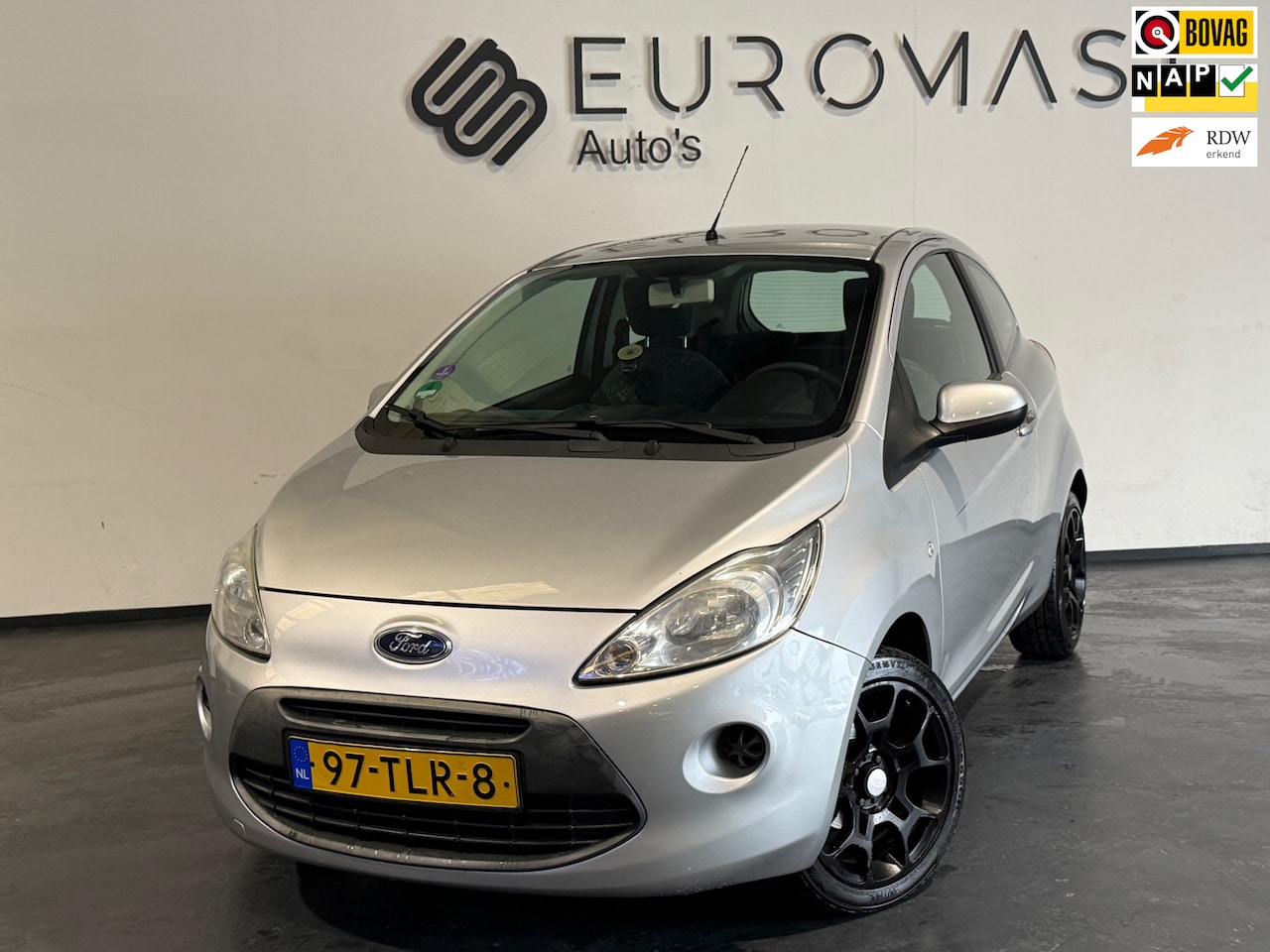 Ford Ka - 1.2 Cool & Sound start/stop Airco Elektrische Ramen Nieuwe Apk - AutoWereld.nl