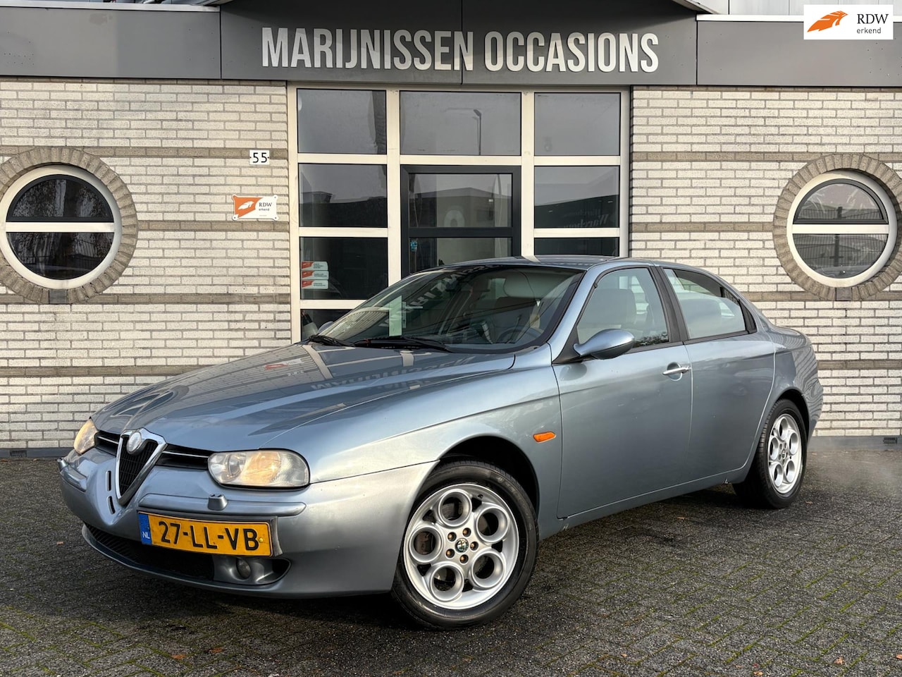 Alfa Romeo 156 - 2.0 JTS Distinctive |Cruise,Airco,Trekhk,ElekPkt| - AutoWereld.nl