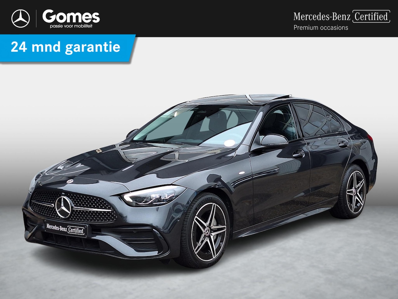 Mercedes-Benz C-klasse - 300 e AMG Line | Night Pakket |  Panoramadak | Memory pakket | Achteruitrijcamera | Sfeerv - AutoWereld.nl