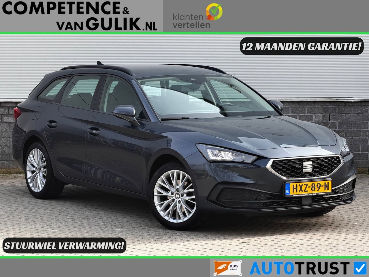 SEAT Leon Sportstourer - 1.0 TSI Reference | Garantie | Cruise control | Stoelverwarming | - AutoWereld.nl