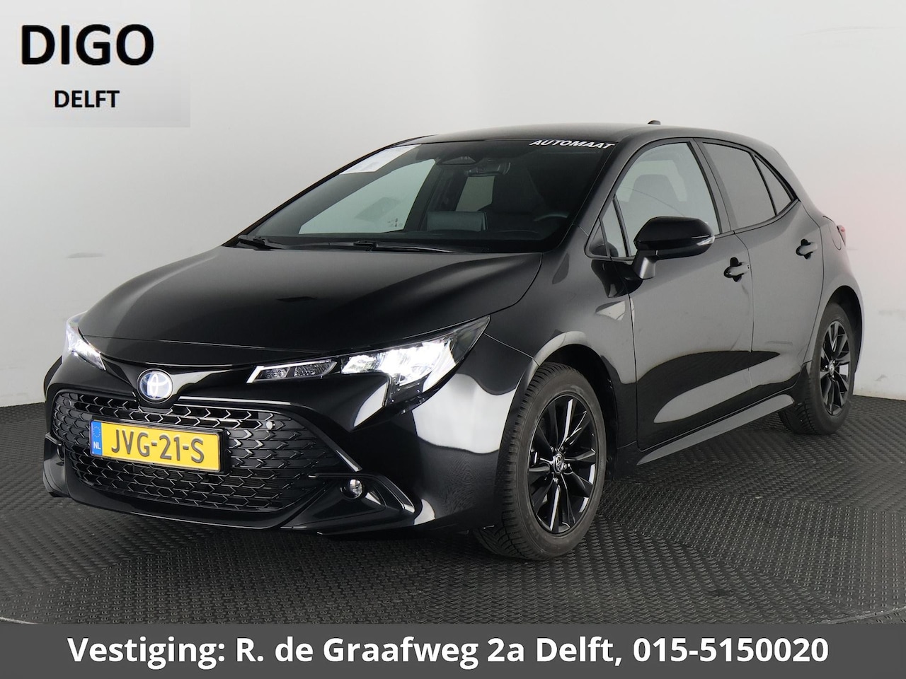 Toyota Corolla - Hybrid 140 Black Edition | Stuur-& Stoelverwarming | Apple Carplay & AndroidAUTO | Adaptie - AutoWereld.nl