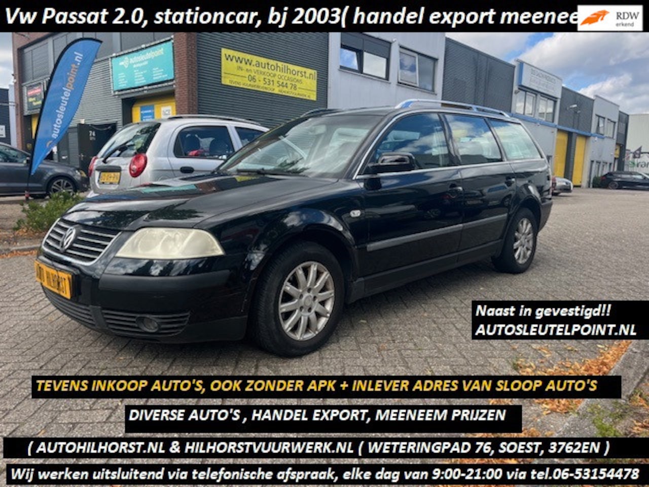 Volkswagen Passat Variant - 2.0-20V Arctic 2.0-20V Arctic , kijk op onze foto's, a.u.b. ( uitsluitend via telefonische afspraak ) - AutoWereld.nl